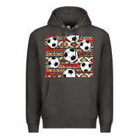 Smoke western soccer Premium Hoodie - AdoDesignShop