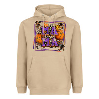 Mushroom basketball mama with leopard Heavyweight Hoodie - Zillion Design Studio