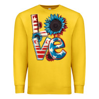 Lemon Love 4th of July Premium Sweatshirt - CowGirlArtShop