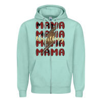 Wrestling Mama Zipper Hoodie | Teevron