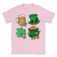 Bubblegum Pink pot of gold Classic Tee - MaliasSmallBusiness