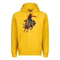 Lemon western cowboy Premium Hoodie - AdoDesignShop