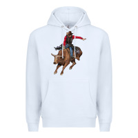 White western cowboy Premium Hoodie - AdoDesignShop