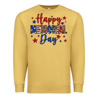 Antique Gold Happy memorial day Premium Sweatshirt - Neo Western