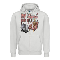 Dove Grey trust me the husband did it Zipper Hoodie - MaliasSmallBusiness