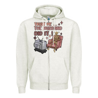 Oatmeal Heather trust me the husband did it Zipper Hoodie - MaliasSmallBusiness