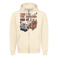 Sandshell trust me the husband did it Zipper Hoodie - MaliasSmallBusiness