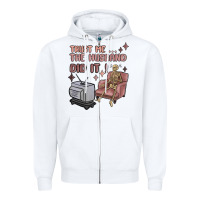 White trust me the husband did it Zipper Hoodie - MaliasSmallBusiness