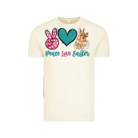 Vintage Arctic peace love easter with bunny and butterfly Vintage Tee - Artiststas