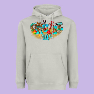 Cruise Life Heavyweight Hoodie Designed By Texasbilliewilder