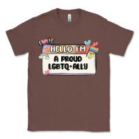 Chestnut proud ally Classic Tee - MaliasSmallBusiness