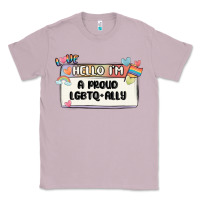 Lilac proud ally Classic Tee - MaliasSmallBusiness