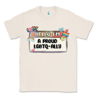 Natural proud ally Classic Tee - MaliasSmallBusiness