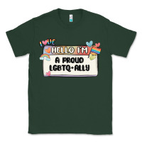 Sports Green proud ally Classic Tee - MaliasSmallBusiness