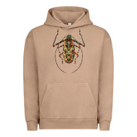 Pigment Burro Acrocinus Beetle Illustrations Urban Hoodie - LillyAllenDesigns