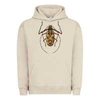 Pigment French Oak Acrocinus Beetle Illustrations Urban Hoodie - LillyAllenDesigns