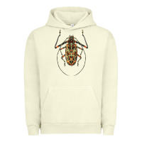 Pigment Pistachio Acrocinus Beetle Illustrations Urban Hoodie - LillyAllenDesigns