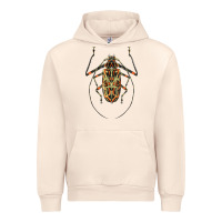 Sandshell Acrocinus Beetle Illustrations Urban Hoodie - LillyAllenDesigns