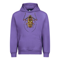 Tulip Acrocinus Beetle Illustrations Urban Hoodie - LillyAllenDesigns
