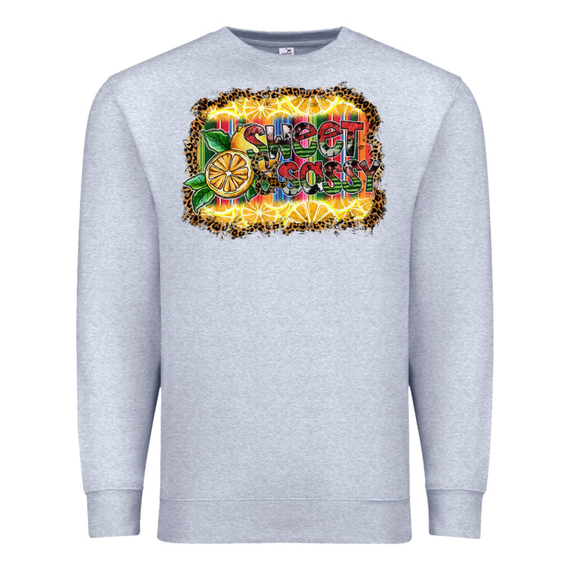 Sweet & Sassy Premium Sweatshirt by SublimationCraftShop | Teevron