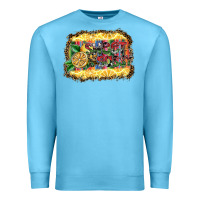 Ocean Blue sweet & sassy Premium Sweatshirt - SublimationCraftShop