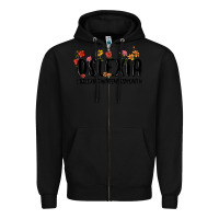 Black dslexia awareness month Zipper Hoodie - MaliasSmallBusiness
