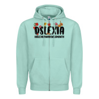 Dslexia Awareness Month Zipper Hoodie | Teevron
