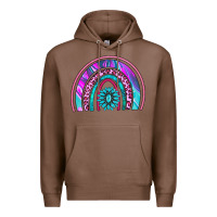 Chestnut rainbow and gemstone Premium Hoodie - AdoDesignShop