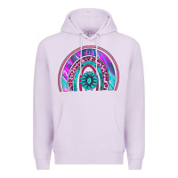 Lilac rainbow and gemstone Premium Hoodie - AdoDesignShop