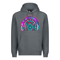Rock rainbow and gemstone Premium Hoodie - AdoDesignShop