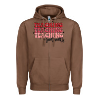 Chestnut teaching Zipper Hoodie - MaliasSmallBusiness