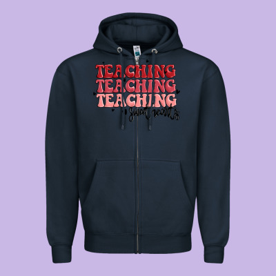 Zipper Hoodie teaching