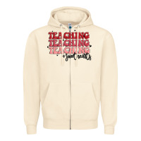 Sandshell teaching Zipper Hoodie - MaliasSmallBusiness