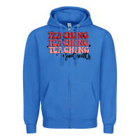 True Royal teaching Zipper Hoodie - MaliasSmallBusiness