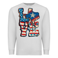 Love Texas  4th Of July Premium Sweatshirt | Teevron