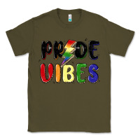 Army Green pride vibes Classic Tee - MaliasSmallBusiness