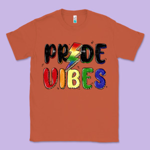 Pride Vibes Classic Tee Designed By Maliassmallbusiness