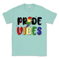 Seafoam pride vibes Classic Tee - MaliasSmallBusiness