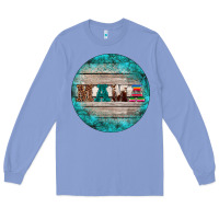 Colony Blue western turquoises mama ornament Long Sleeve Tee - BarkalooDesign