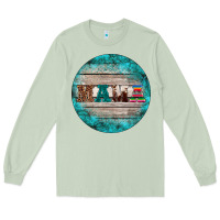 Matcha western turquoises mama ornament Long Sleeve Tee - BarkalooDesign