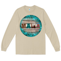 Mushroom western turquoises mama ornament Long Sleeve Tee - BarkalooDesign