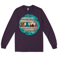 Plum western turquoises mama ornament Long Sleeve Tee - BarkalooDesign
