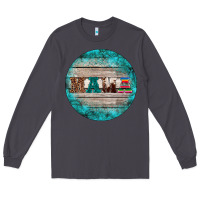 Smoke western turquoises mama ornament Long Sleeve Tee - BarkalooDesign