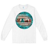 White western turquoises mama ornament Long Sleeve Tee - BarkalooDesign