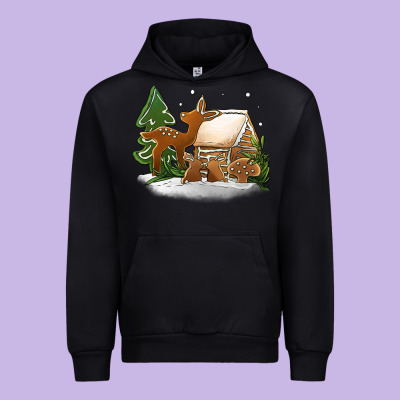 Christmas Cookies Urban Hoodie Designed By Jasminsmagicworld
