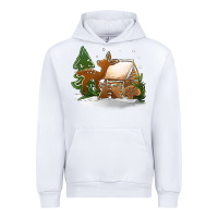 White Christmas cookies Urban Hoodie - Jasminsmagicworld