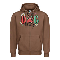 Chestnut crazy dog lady Zipper Hoodie - MaliasSmallBusiness