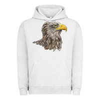 Pigment Lunar Rock American White Sea Eagle Head Urban Hoodie - LillyAllenDesigns