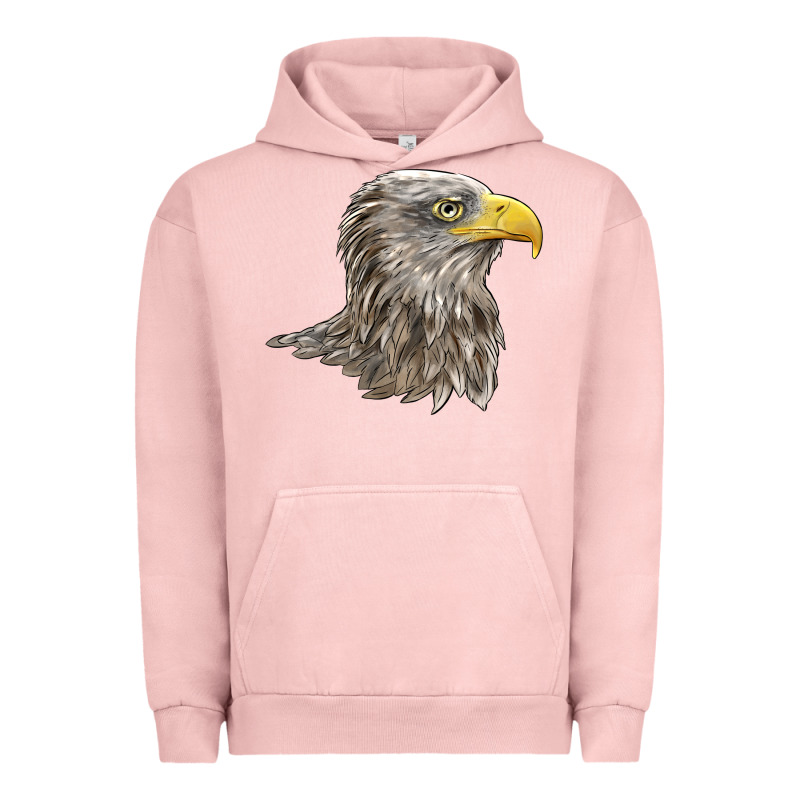 American White Sea Eagle Head Urban Hoodie by LillyAllenDesigns | Teevron