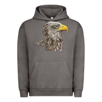 Pigment Tornado American White Sea Eagle Head Urban Hoodie - LillyAllenDesigns